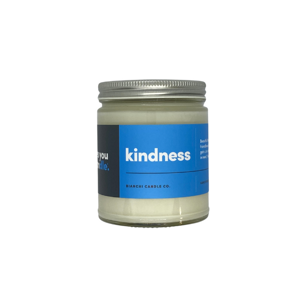 Kindness Inspirational Candle Bianchi Candle Co. of Omaha Nebraska