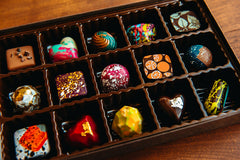 15 Piece Handmade &amp; Painted Artisan Chocolates - TCS