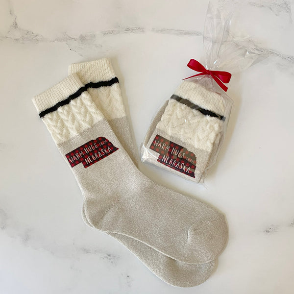 Warm Hugs from Nebraska Socks