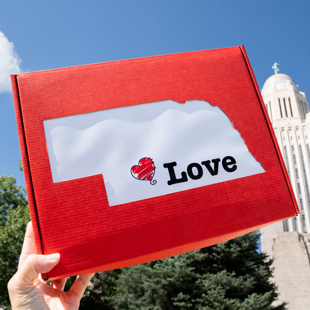 "Love" Nebraska Gift Box