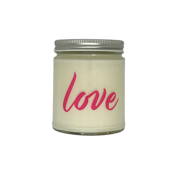 "Love" Inspirational Candle - Bianchi Candle Co. of Omaha