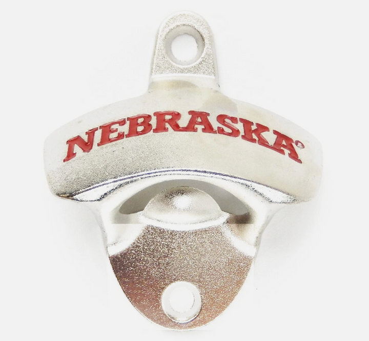 Nebraska wall mount bottle opener