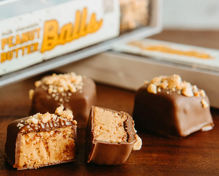 Handmade Chocolate Covered Peanut Butter Balls - TCS