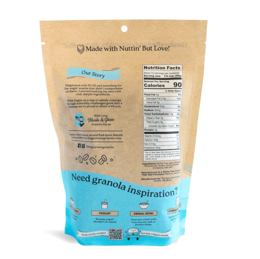 Cinnamon Vanilla Granola - The Gourmet Granola of Omaha