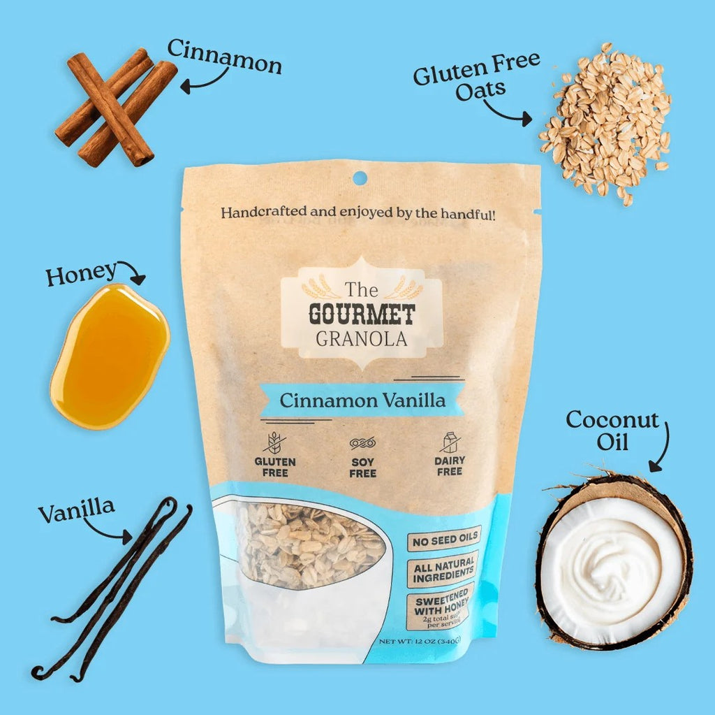 Cinnamon Vanilla Granola - The Gourmet Granola of Omaha