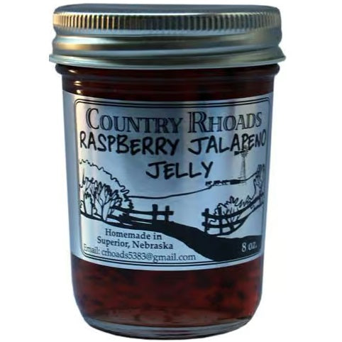 Country Rhoads Raspberry Jalapeno Jelly of Superior, NE