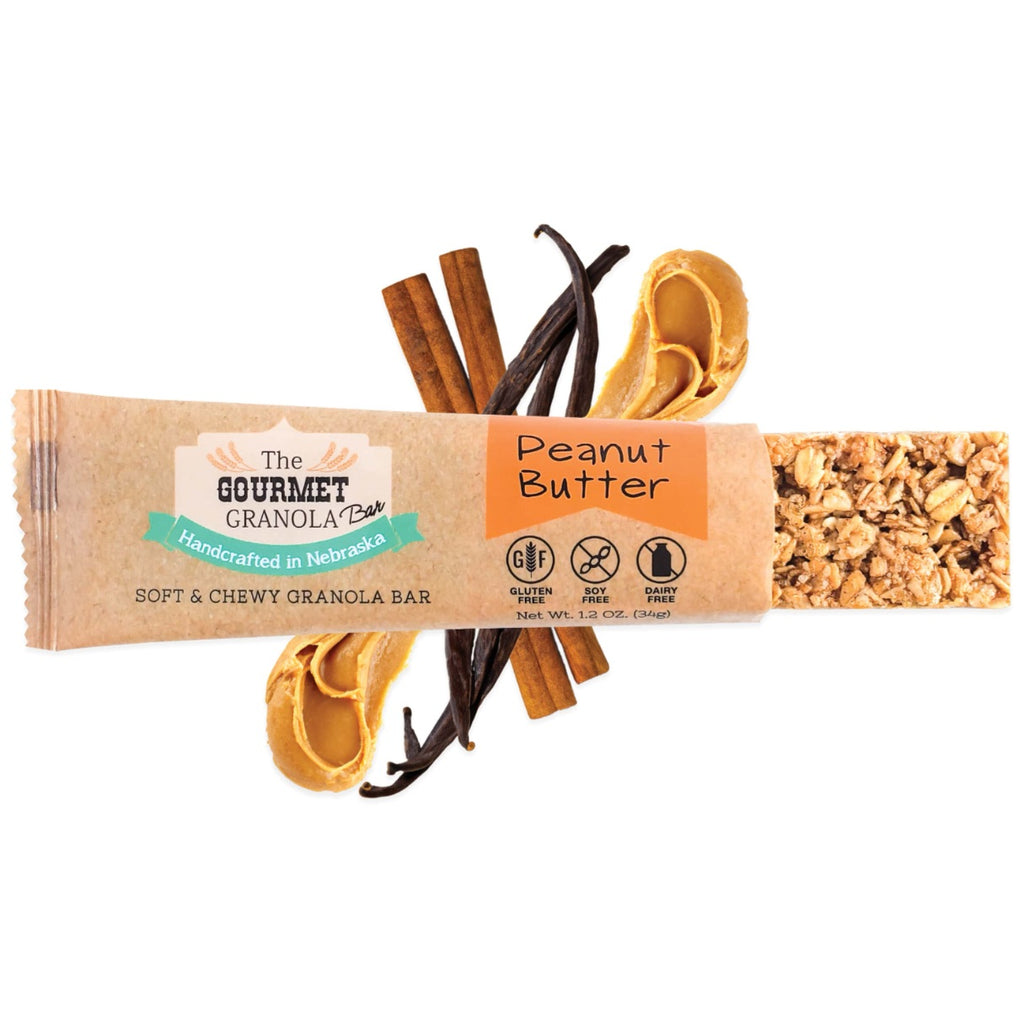 Peanut Butter Granola Bars 2-Pack - The Gourmet Granola of Omaha