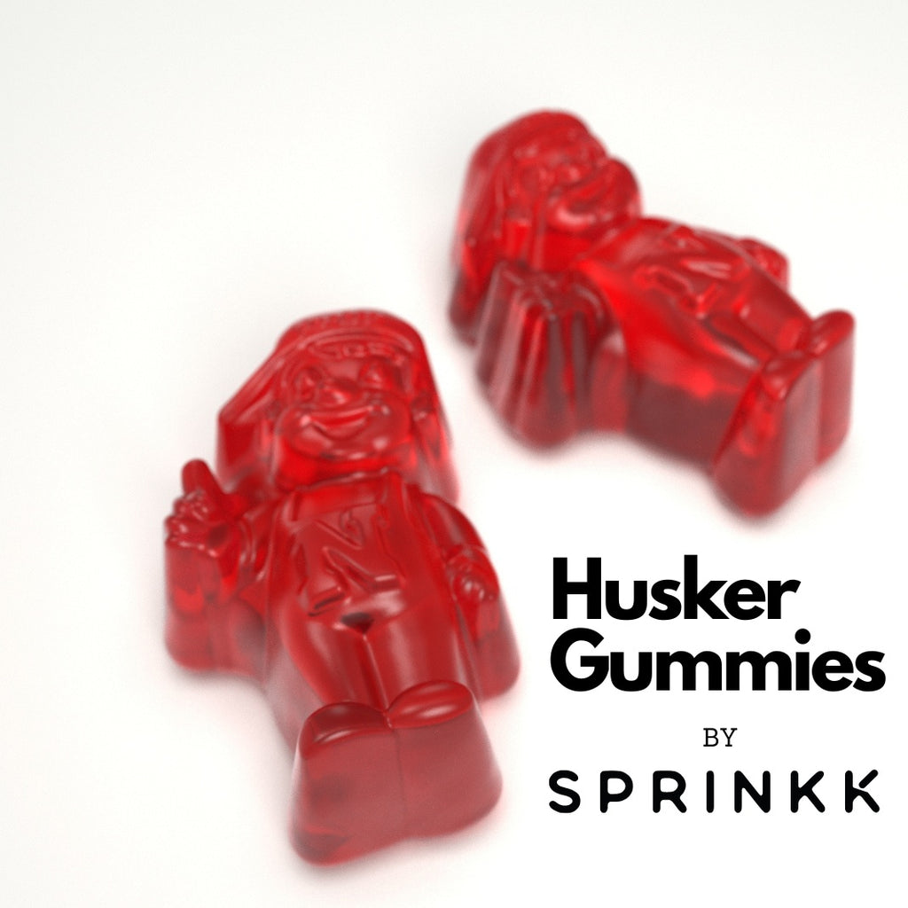 Husker Gummy Candy, All Natural - Sprinkk of Omaha, NE