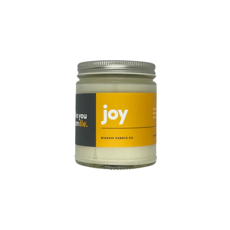 Joy Inspirational Candle - Bianchi Candle Co. of Omaha