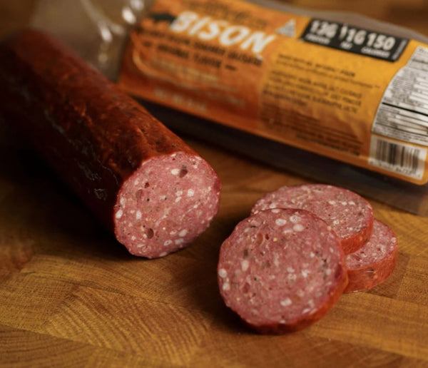 Original Nebraska Bison Summer Sausage, Adams, NE