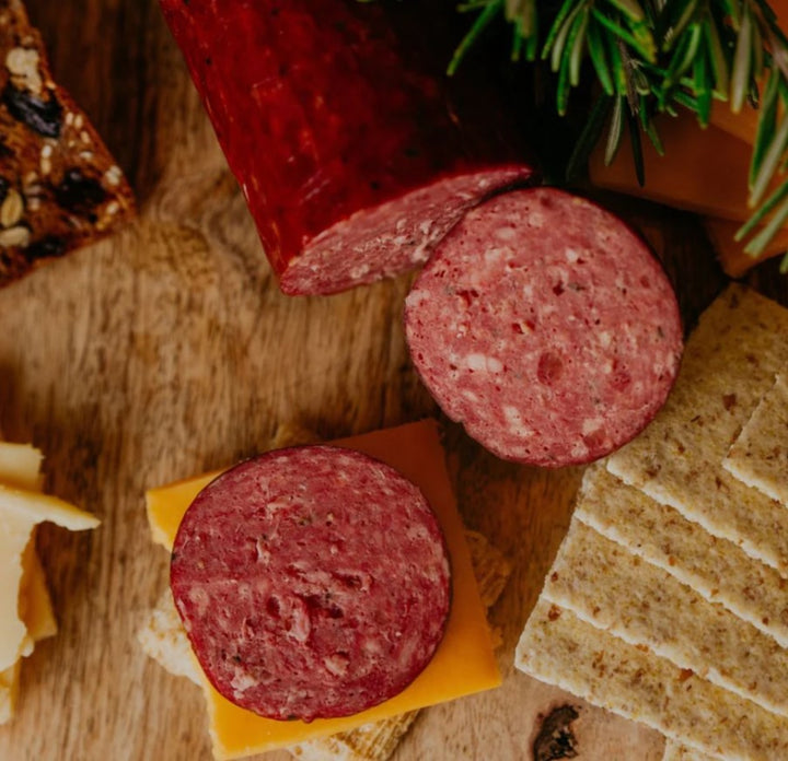 Original Nebraska Bison Summer Sausage, Adams, NE