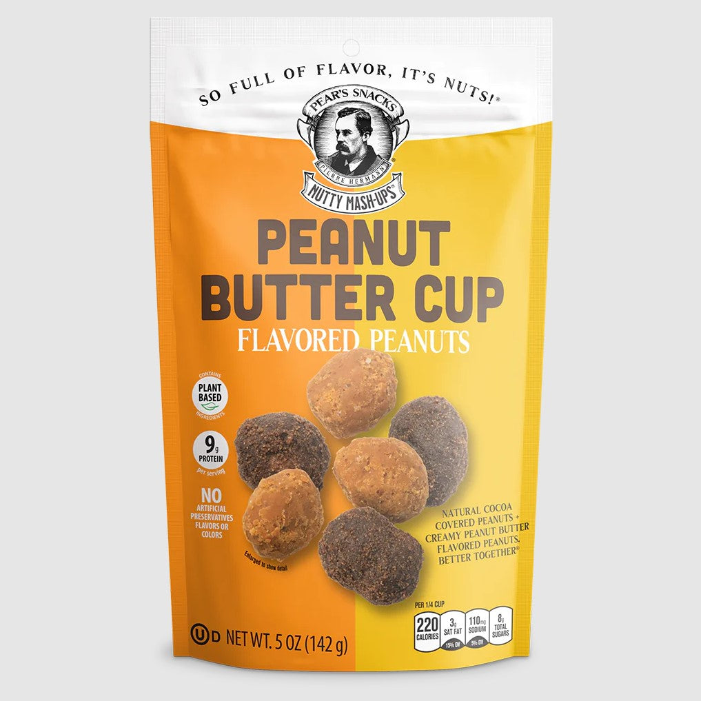 Peanut Butter Cup Flavored Peanuts - Pear's Snacks of Bellevue, NE