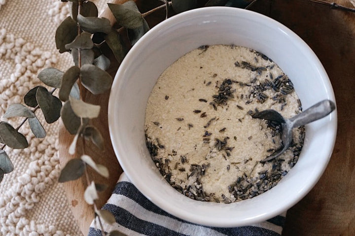 Lavender + Oatmilk Bath Soap by Our Lavender Co.