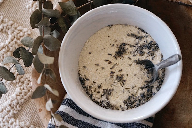 Lavender + Oatmilk Bath Soap by Our Lavender Co.