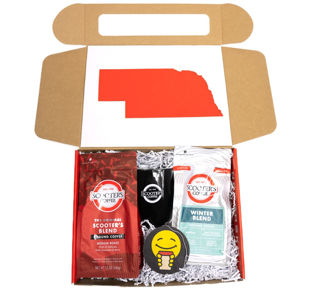 The Scooter's Coffee Gift Box Nebraska In A Box