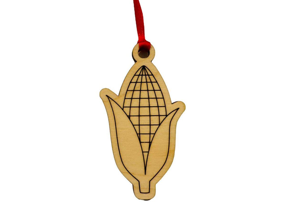 Nebraska Corn Ornament by Simply Board Designs of Bennington