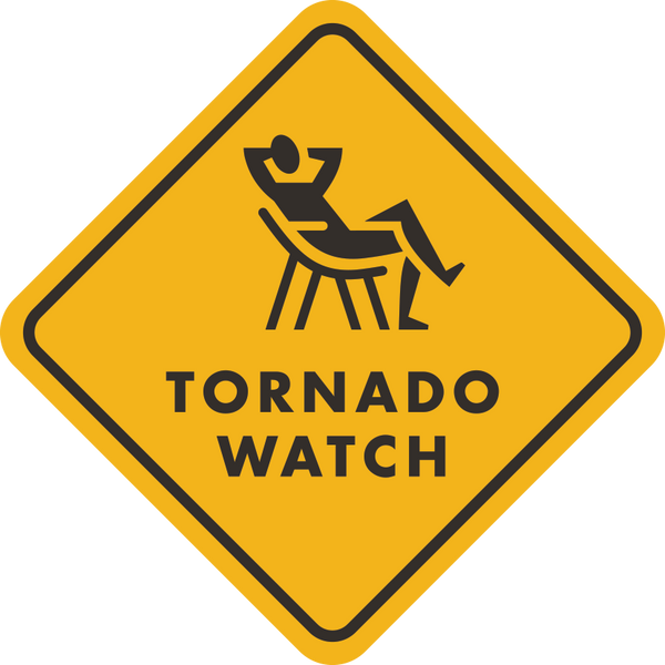 Nebraska Tornado Watch Magnet