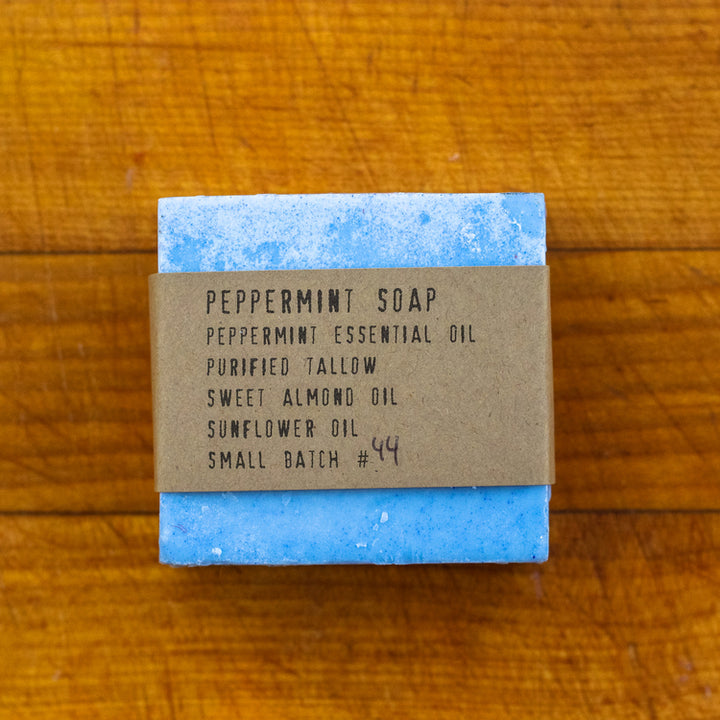 Benson Soap Mill Handcrafted Peppermint Soap Bar