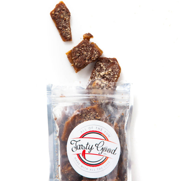 Milk Chocolate Pecan Toffee - Tasty Good Toffee