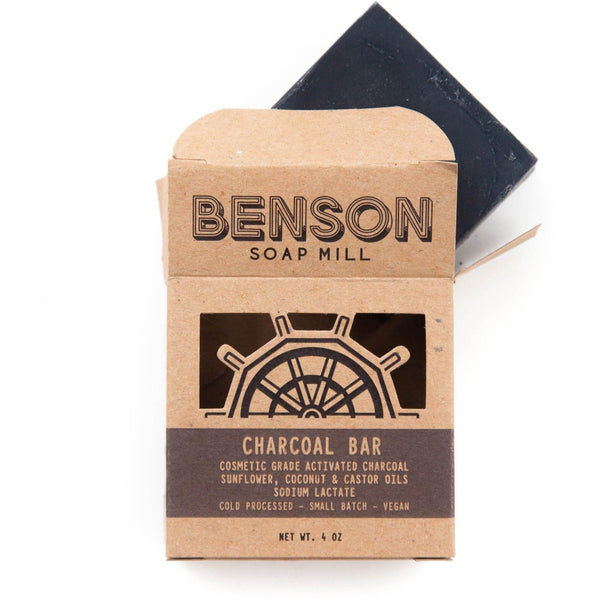 Benson Soap Mill Handcrafted Charcoal Soap Bar