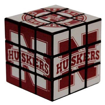 Nebraska Cornhusker Rubik's Cube
