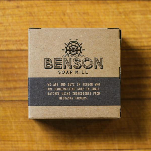 Benson Soap Mill Handcrafted Charcoal Soap Bar