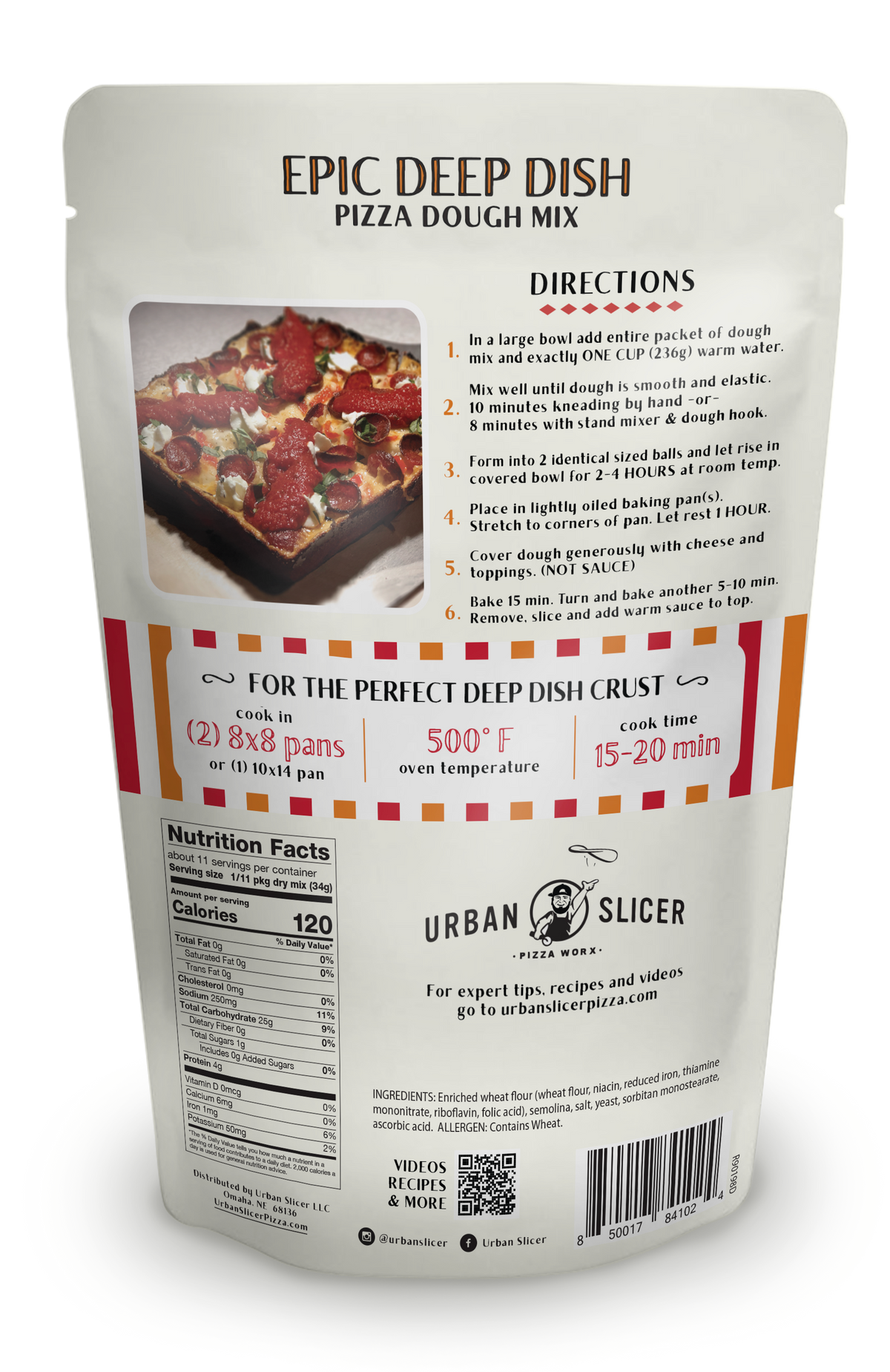 Epic Deep Dish Pizza Dough - Urban Slicer Pizza Worx of Omaha