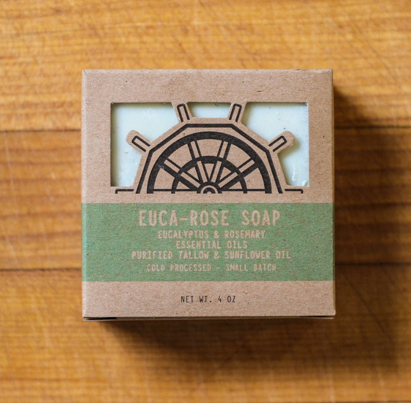 Handcrafted Eucalyptus &amp; Rosemary Soap -Benson Soap Mill