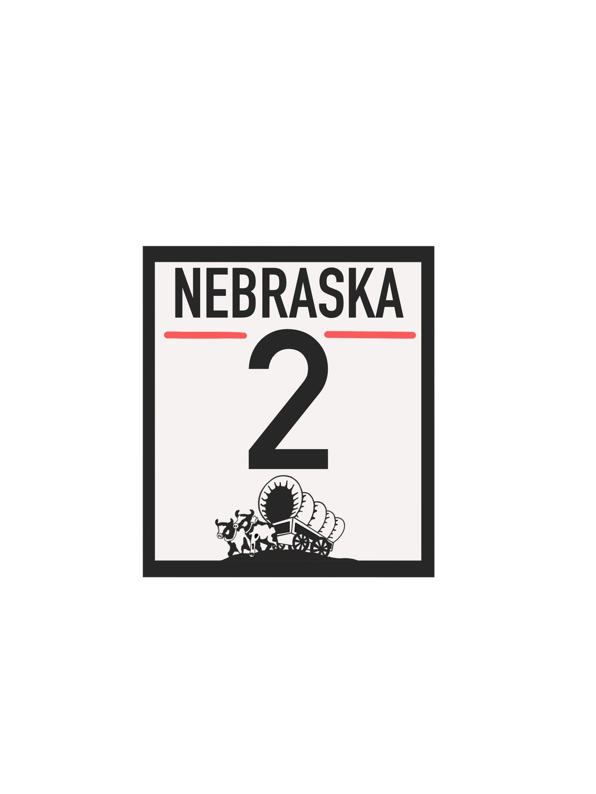 The Good Life Nebraska Sticker Pack