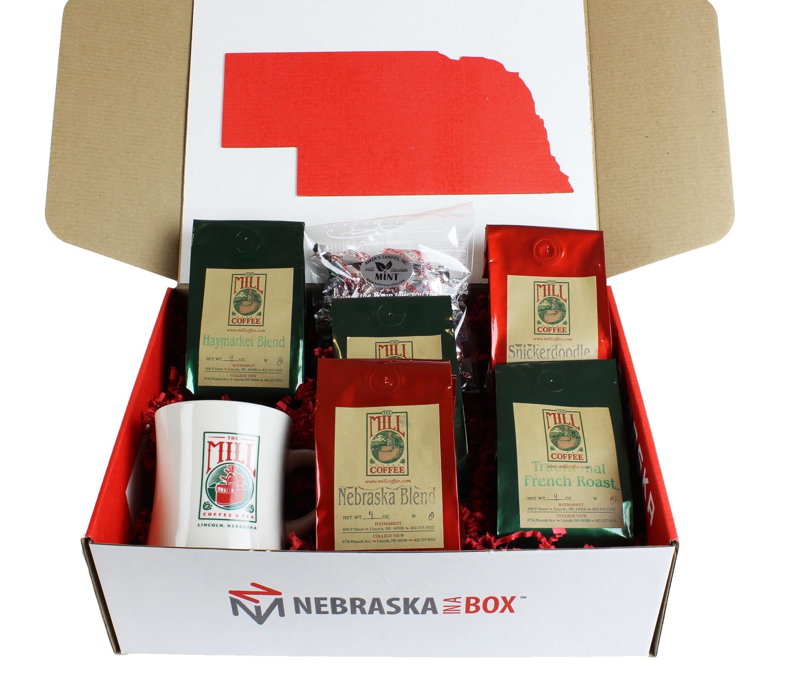 The Mill Coffee Gift Box - Nebraska In A Box