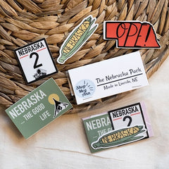 The Good Life Nebraska Sticker Pack