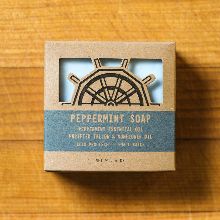 Benson Soap Mill Handcrafted Peppermint Soap Bar