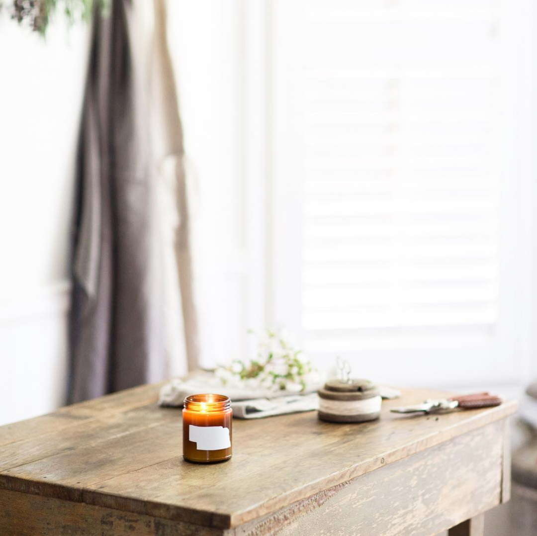 Wax Buffalo Nebraska Candle, Blood Orange